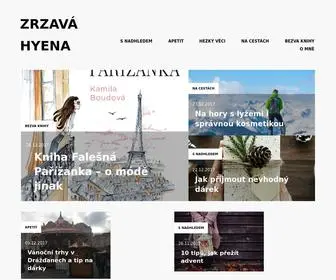Zrzavahyena.cz(ZRZAVÁ) Screenshot