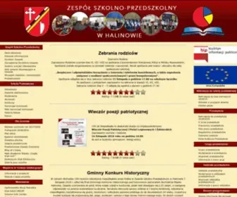 ZS-Halinow.edu.pl(ZSP w Halinowie) Screenshot