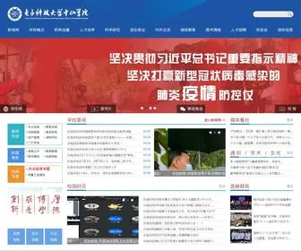 ZSC.edu.cn(电子科技大学中山学院) Screenshot