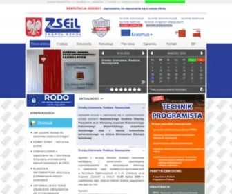 Zseil.edu.pl(Zespół Szkół Elektronicznych i Licealnych) Screenshot