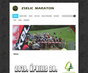 Zselicmaraton.hu(Zselic maraton) Screenshot