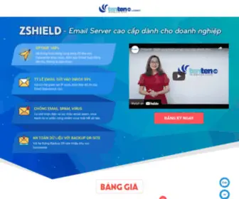 Zshield.cloud(Email doanh nghiệp) Screenshot