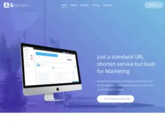 Zshorten.com(Advance your short URL) Screenshot