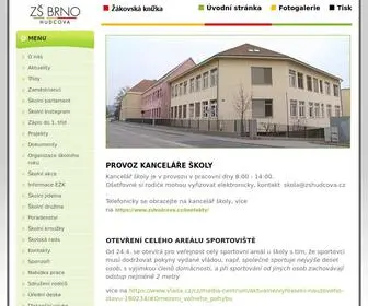 Zshudcova.cz(ZŠ Hudcova) Screenshot