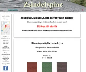 Zsindelypiac.hu(ZsindelyezĂŠs) Screenshot