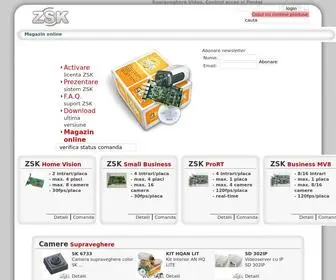 ZSK.ro(Supraveghere video si pontaj cu cititoare biometrice) Screenshot