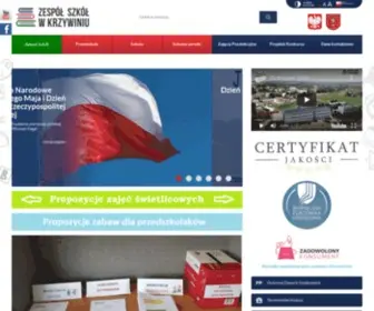 ZSKRZywin.pl(Zespół) Screenshot