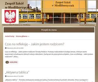 Zsmodliborzyce.pl(Strona główna) Screenshot