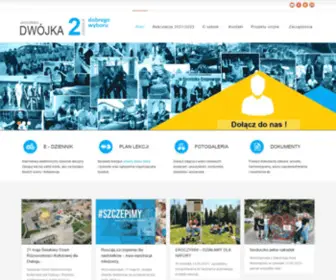 ZSP2Jarocin.pl(Szkoła ponadpodstawowa) Screenshot