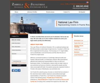 Zspalaw.com(Puerto Rico Family & Divorce Lawyers) Screenshot