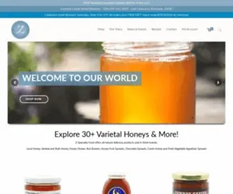 Zspecialtyfood.com(Gourmet Honey) Screenshot