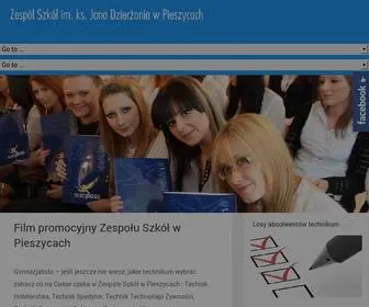 Zspieszyce.pl(Zespół Szkół im) Screenshot