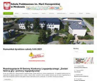 ZSPmrokow.pl(Główna) Screenshot