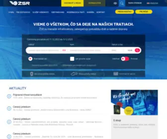 ZSR.sk(Eleznice Slovenskej republiky) Screenshot