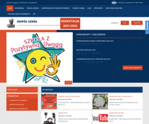 Zsrudnik.edu.pl(ZESPÓŁ) Screenshot