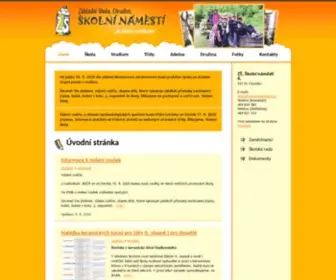 ZSskolninamesti.cz(ZSskolninamesti) Screenshot