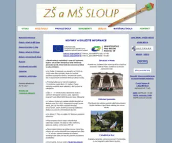 ZSsloup.net(ZÁKLADNÍ) Screenshot