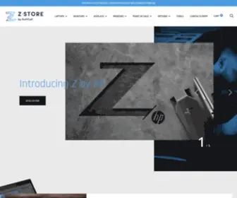 ZStore.be(Find your computer equipment on the webshop) Screenshot