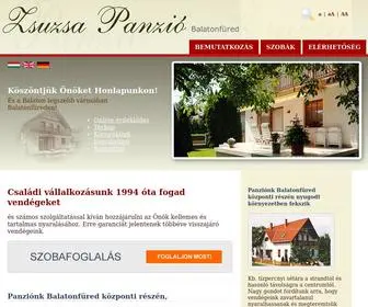 Zsuzsapanzio.hu(Zsuzsa PanziĂł) Screenshot