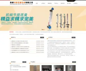 Zsyibiao.com(南通中苏仪器仪表有限公司) Screenshot