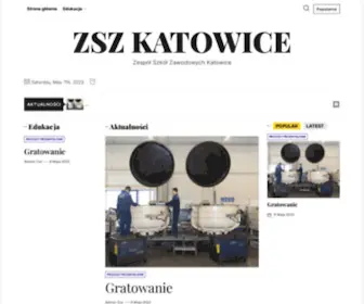 Zszionr5.katowice.pl(ZSZ Katowice) Screenshot