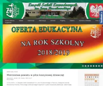 ZSzpultusk.edu.pl(Główna) Screenshot