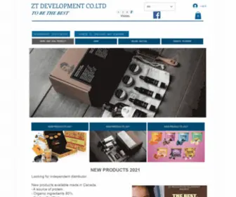 Ztdevelopmentco.com(HOME AND NEW PRODUCT) Screenshot