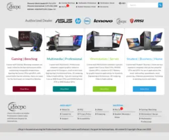 ZtecPC.com(Custom Built Computers) Screenshot