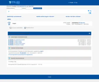 Zte.hu(Fórum) Screenshot