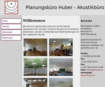 Zthuber.at(Planungsbüro Huber) Screenshot