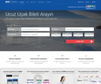 Zti.com.tr(ZTİ TURİZM) Screenshot