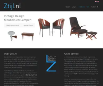 Ztijl.nl(Vintage Design Meubels) Screenshot