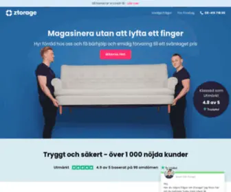 Ztorage.se(Billig) Screenshot
