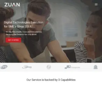 Zuantechnologies.com(Zuan Technologies) Screenshot