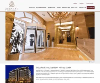 Zubarahhotels.com(Zubarah Hotels) Screenshot