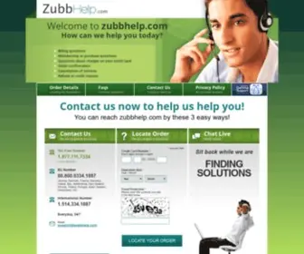 Zubbhelp.com(Zubb Help) Screenshot