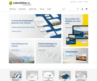 Zuberbuehler.ch(Zuberbühler AG) Screenshot