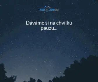 Zubzazubem.cz(Péče o zuby) Screenshot