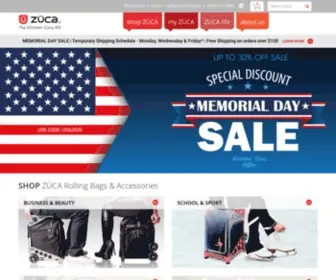 Zuca.com(ZÜCA® Rolling Bags) Screenshot
