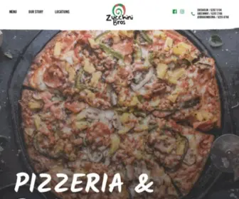 Zucchinibros.com(Traditional Italian Cuisine) Screenshot