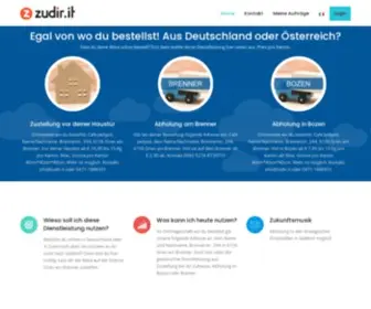 Zudir.it(Shipping services) Screenshot