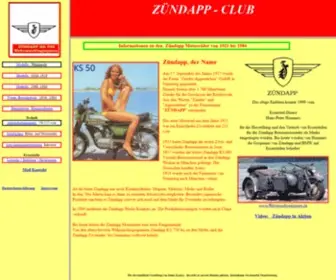 Zuendapp-Club.de(Neue Seite 1) Screenshot