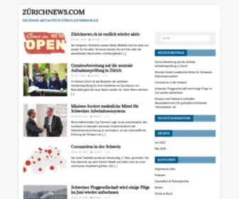 Zuerichnews.com(The premium domain name) Screenshot