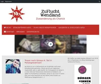 Zufluchtwendland.de(ZuFlucht Wendland) Screenshot