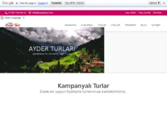Zugatour.com(Zuga Tour) Screenshot