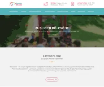 Zugligetibolcsode.hu(Zugligeti Bölcsöde) Screenshot