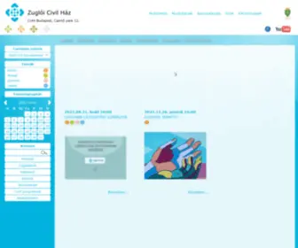 Zugloicivilhaz.hu(ZuglĂłi Civil HĂĄz) Screenshot