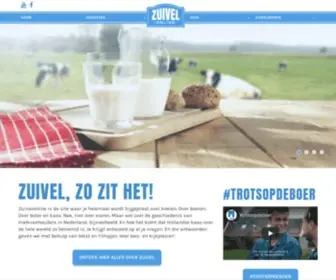 Zuivelonline.nl(Home) Screenshot