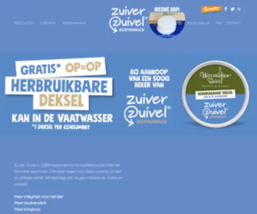 Zuiverzuivel.nl(Samen met de natuur) Screenshot
