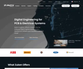 Zuken.com(PCB Design) Screenshot